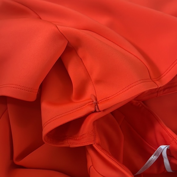 NWOT Lovers + Friends Red Orange Cutout Dress Sz XS - Picture 7 of 7